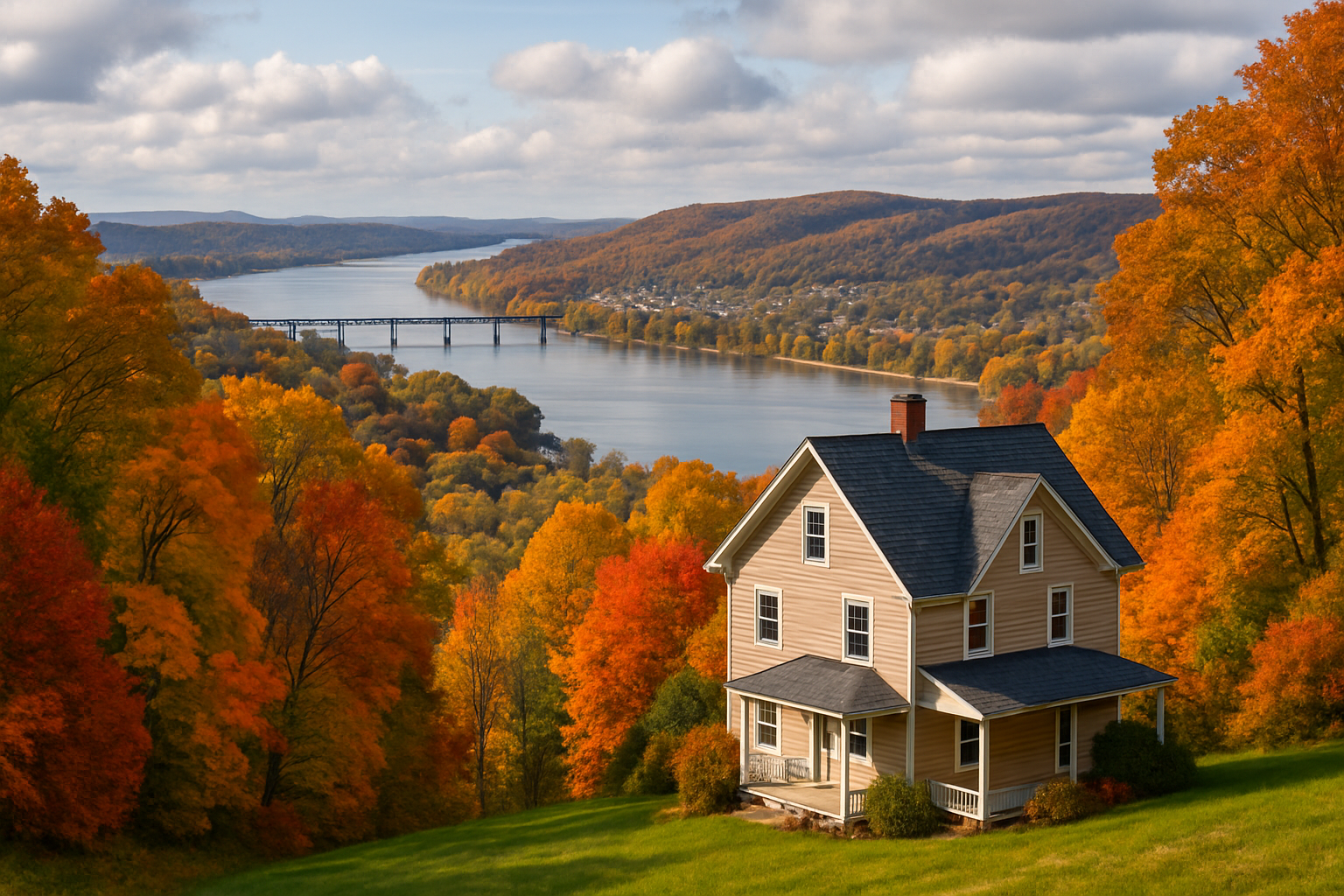 Enola Pennsylvania river views mountain Susquehanna homes